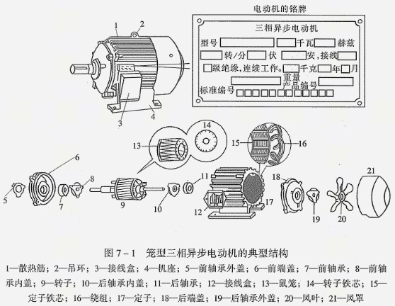 防爆電機內(nèi)部結(jié)構(gòu)原理